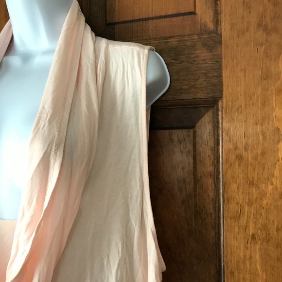 LOGO by Lori Goldstein Peach Draped Cowl Pullover Tunic Size 2X - Picture 3 of 13